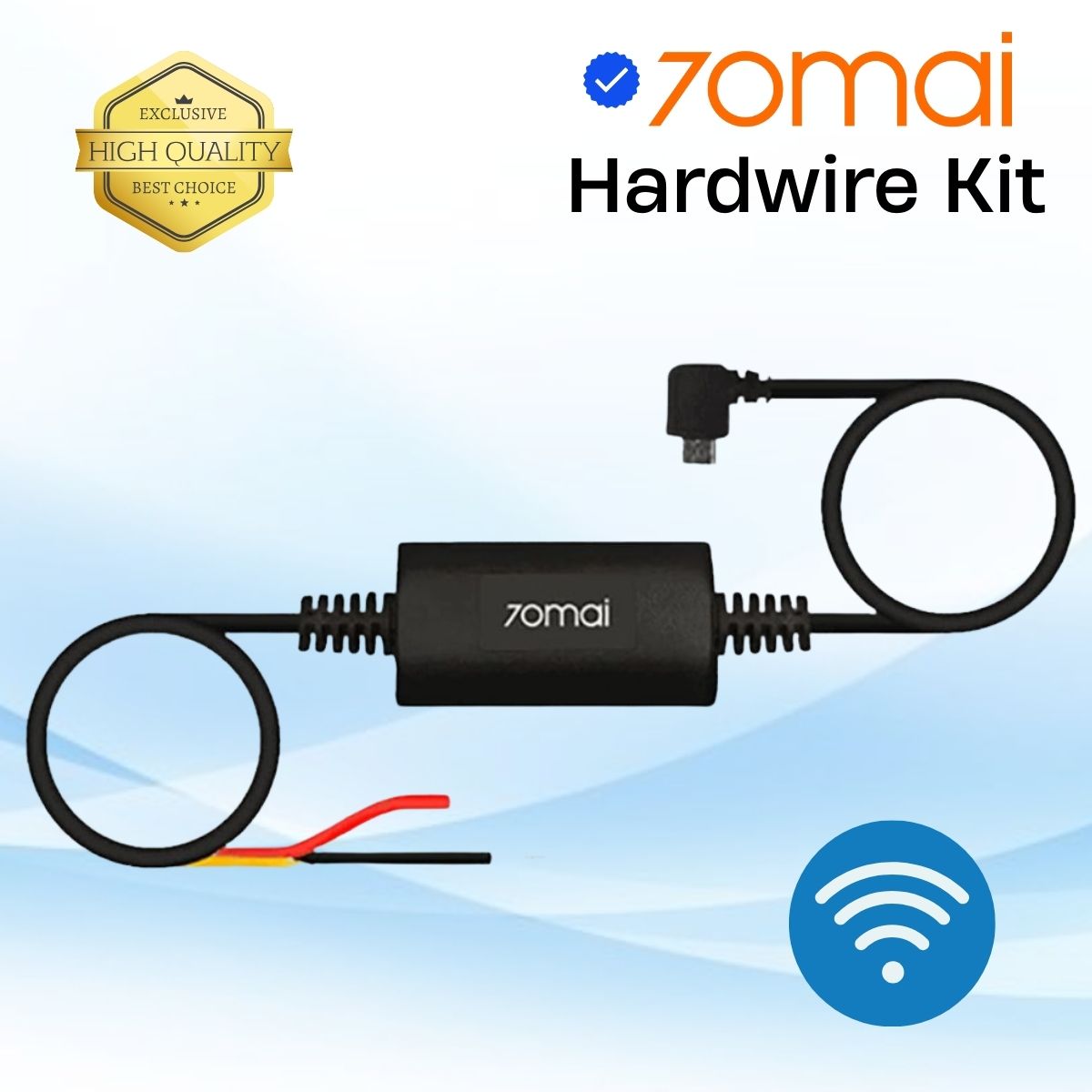 Bộ Kit nguồn Xiaomi 70mai Hardwire Kit đấu điện 24/24 cho camera hành trình 70mai các loại
