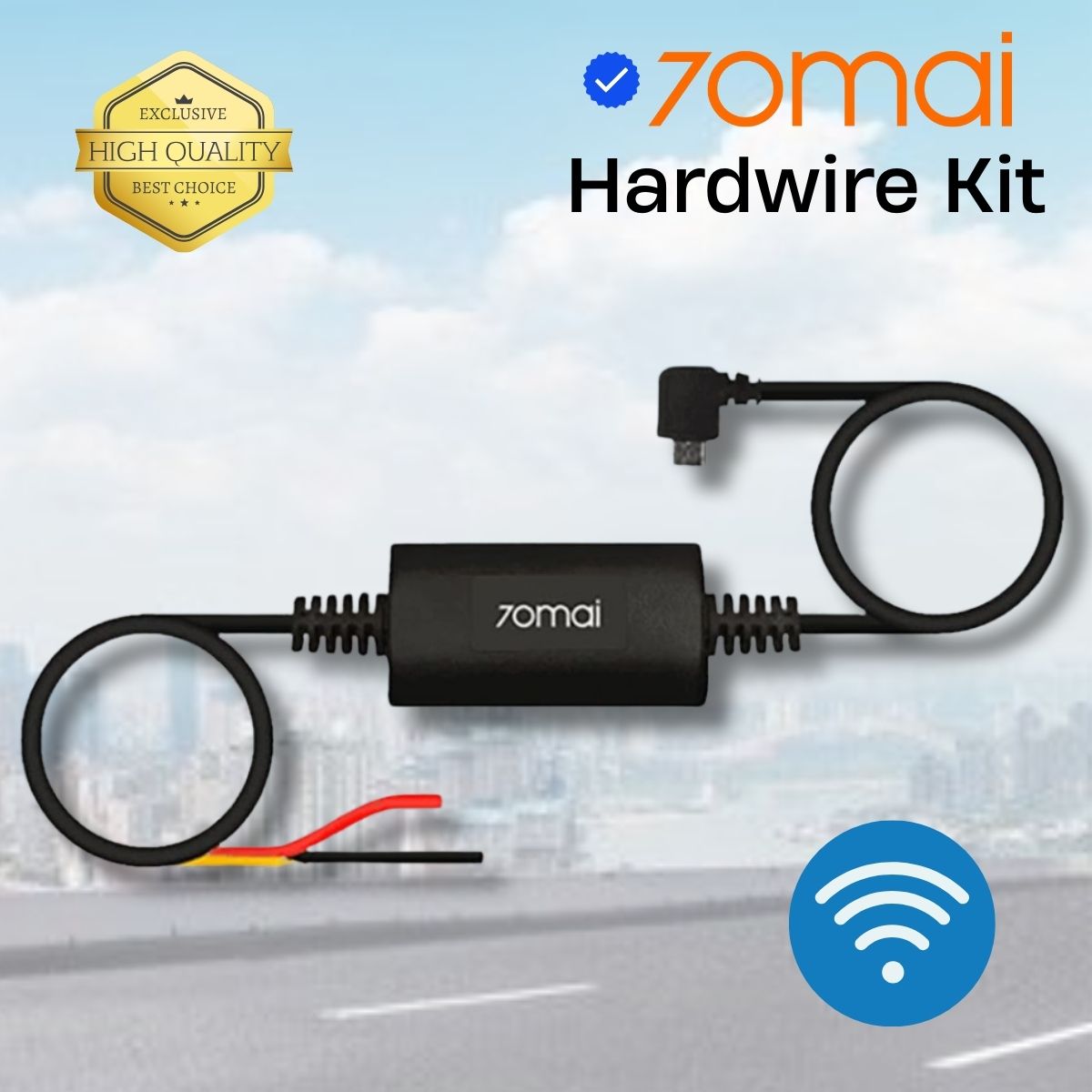 Kit nguồn Xiaomi 70mai Hardwire Kit đấu điện 24/24 dành cho camera 70mai M500