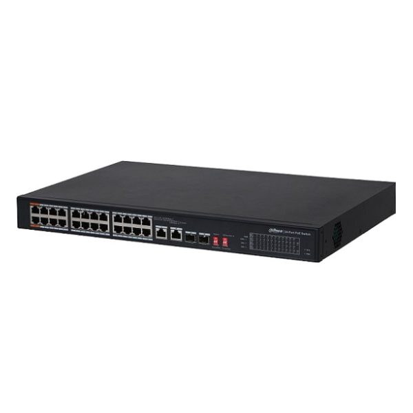 Switch PoE 24 cổng layer 2 Dahua DH-PFS3226-24ET-240 hỗ trợ tính năng PoE Watchdog
