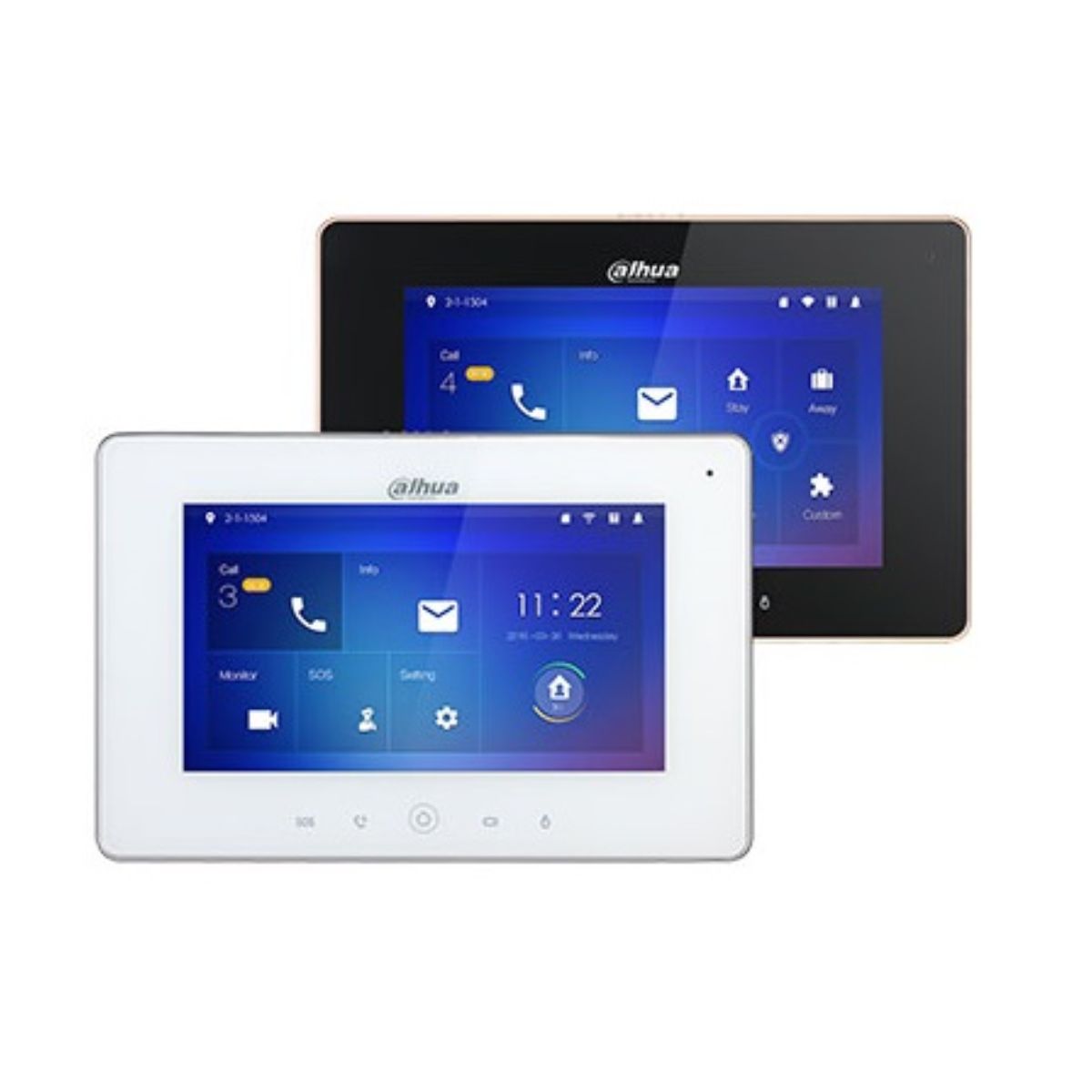 Màn hình màu chuông cửa Dahua DHI-VTH5221DW-S2 đàm thoại nội bộ, đóng mở khóa cửa