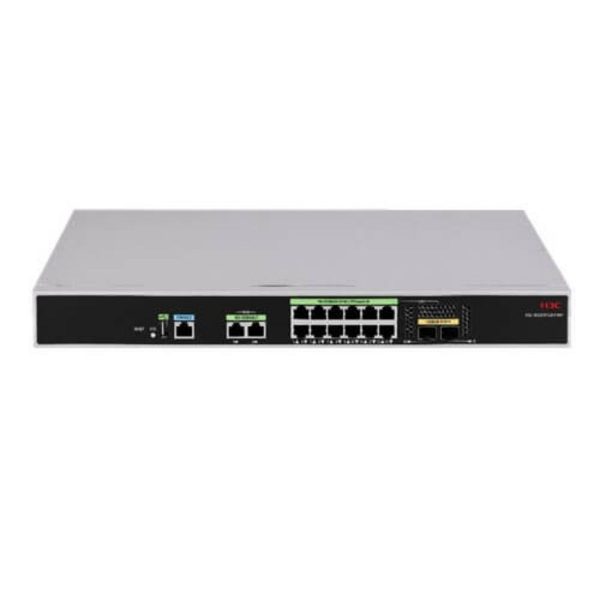 Gateway không dây H3C WSG1812X-PWR băng thông 4Gbps, 4 x AP, công suất PoE 150W, quản lý tối đa 32 x AP, người dùng tối đa 1024