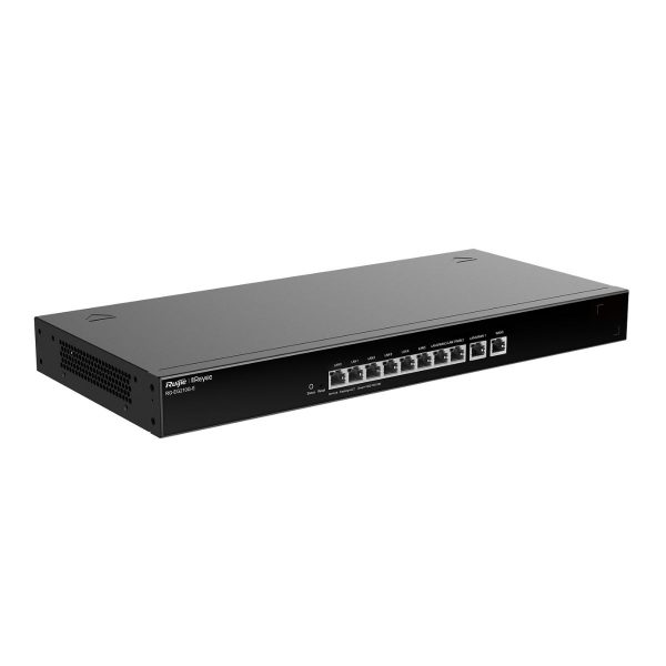 Router cân bằng tải Ruijie RG-EG210G-E 10 cổng 10/100/1000MBASE-T băng thông 1Gbps, hỗ trợ 200 người dùng