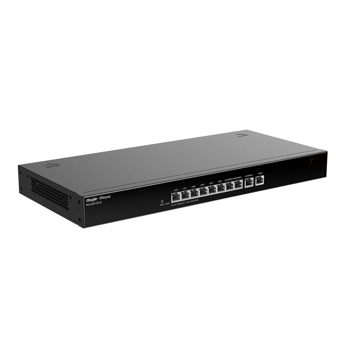 Router cân bằng tải Ruijie RG-EG210G-E 10 cổng 10/100/1000MBASE-T băng thông 1Gbps, hỗ trợ 200 người dùng