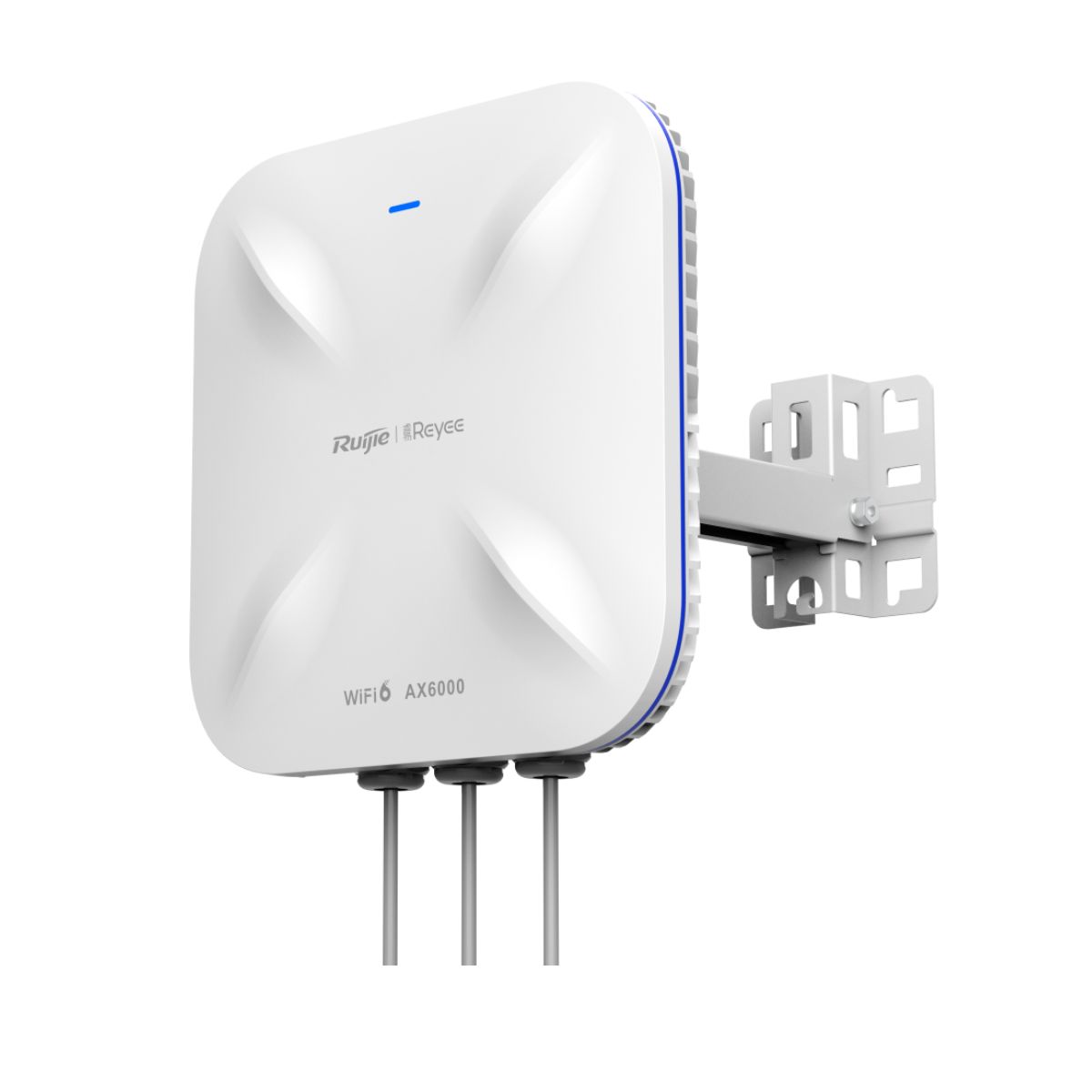 Thiết bị phát wifi 6 gắn trần/tường Ruijie RG-RAP6260(H) tốc độ 5,95Gbps, 8 SSID, người dùng tối đa 512