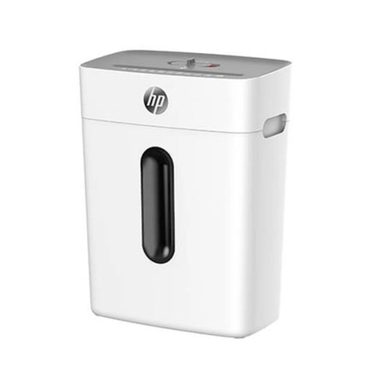 Máy hủy giấy HP W1508CC-K1 hủy sợi, dung tích 15 lít, công suất 8 tờ, cảnh báo quá nhiệt