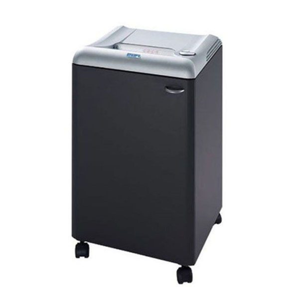 Máy xén giấy văn phòng, hủy giấy, kim kẹp EBA 2127S kiểu hủy sợi, dung tích chứa 75 lít, công suất hủy 21-23 tờ