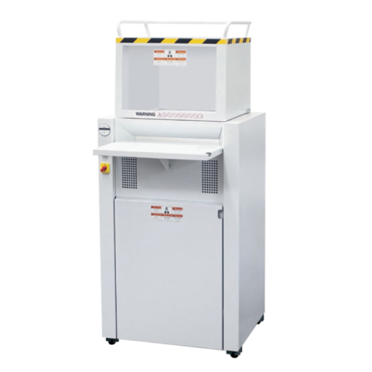 Máy hủy tài liệu, giấy, ghim bấm EBA 5146C kiểu hủy vụn, công suất hủy 65-70 tờ, dung tích chứa 230 lít