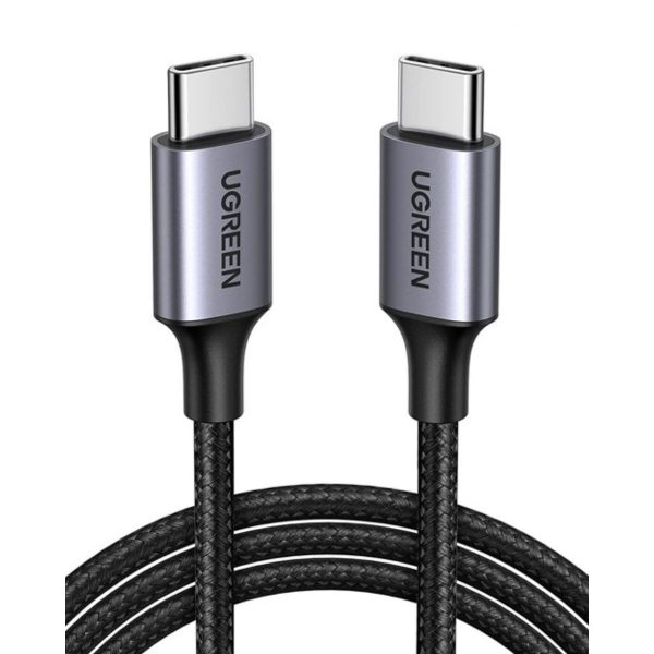 Cáp sạc 1m Type-C Ugreen 50150 US261 màu đen, tốc độ truyền dữ liệu 480Mbps, sạc nhanh 3A