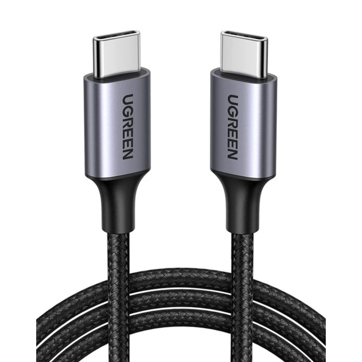 Cáp sạc 1m Type-C Ugreen 50150 US261 màu đen, tốc độ truyền dữ liệu 480Mbps, sạc nhanh 3A