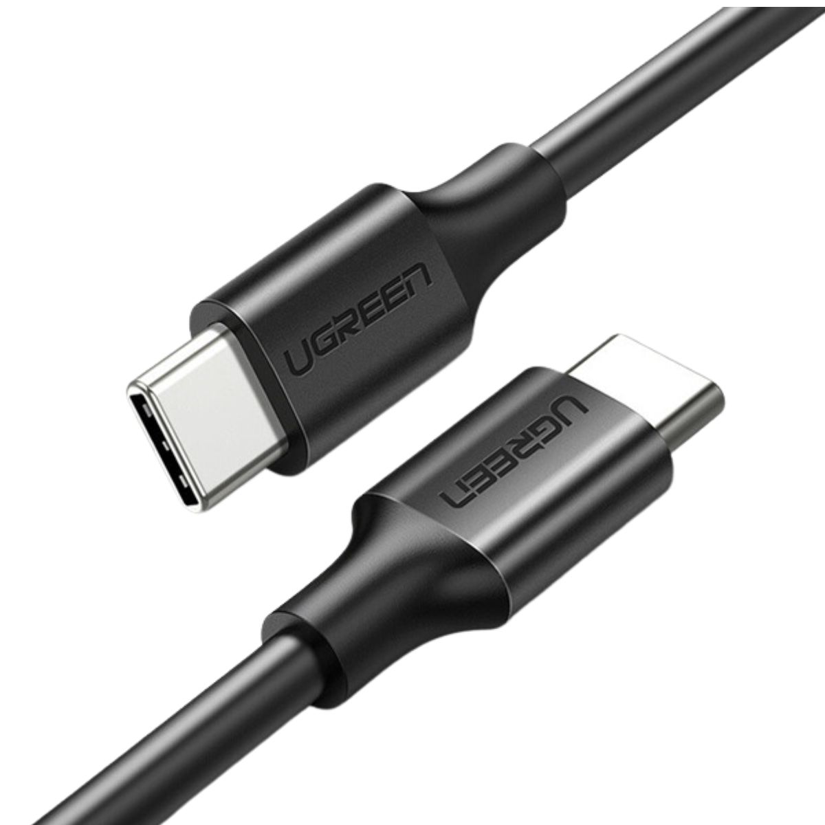 Cáp sạc nhanh chiều dài 2m Type-C Ugreen 10306 US286 màu đen, mạ niken, tốc độ truyền dữ liệu 480Mbps