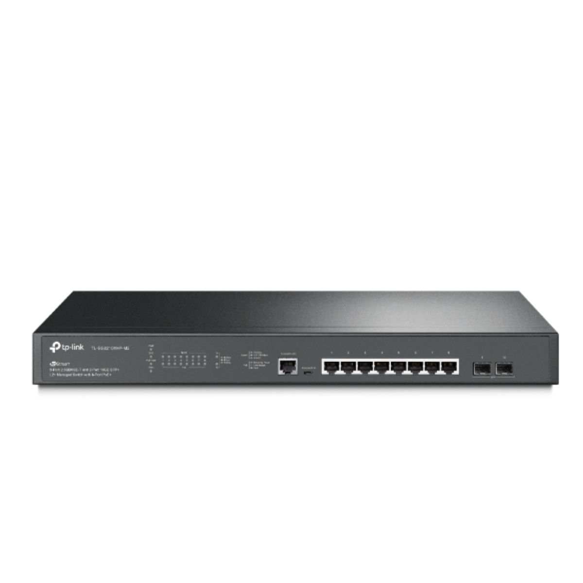 Bộ chuyển mạch switch TP-Link TL-SG3210XHP-M2 8 cổng 2.5GBASE-T và 2 cổng 10GE SFP+