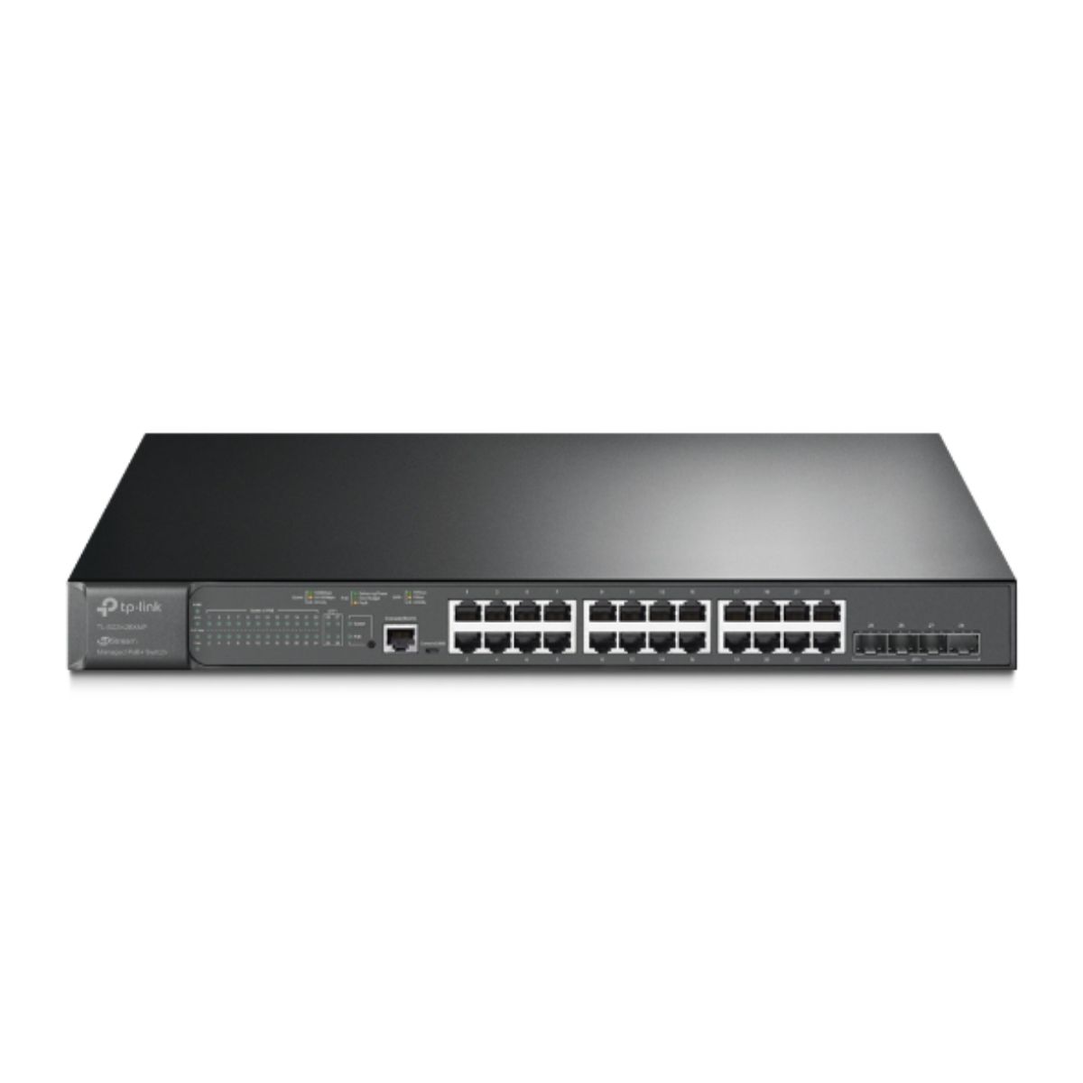 Switch 28 cổng PoE TP-Link TL-SG3428XMP 24 cổng Gigabit PoE, 4 cổng 10G SFP+