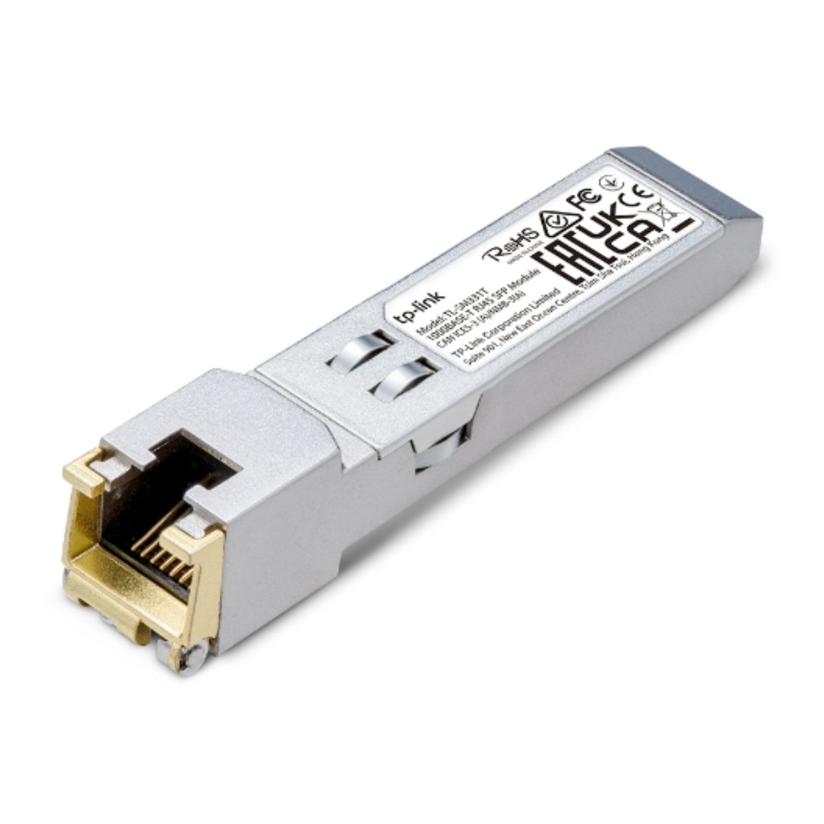 Module cổng quang 1000BASE T RJ45 SFP TP-Link TL-SM331T phạm vi 100m qua cáp UTP Cat 5e