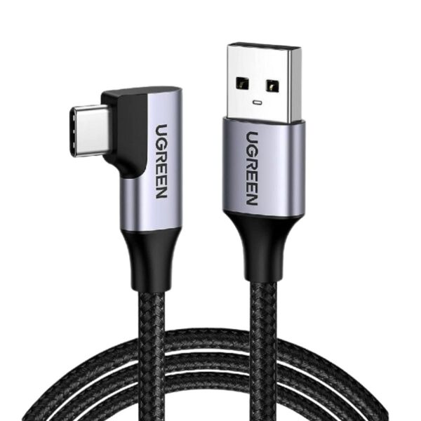 Cáp sạc 1m USB-C Male To USB Ugreen 20299 US385 tốc độ lên đến 5Gbps , hỗ trợ sạc nhanh 3A
