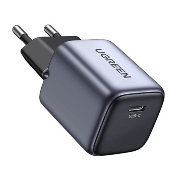 Bộ sạc Nexode 20W USB-C Ugreen 90664 CD318 công suất 20W, công nghệ GaN EU