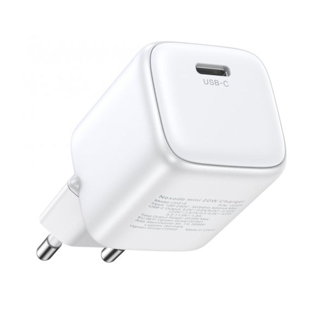 Bộ sạc Nexode 30W Ugreen 15326 CD319 công xuất 30W, công nghệ GaN EU