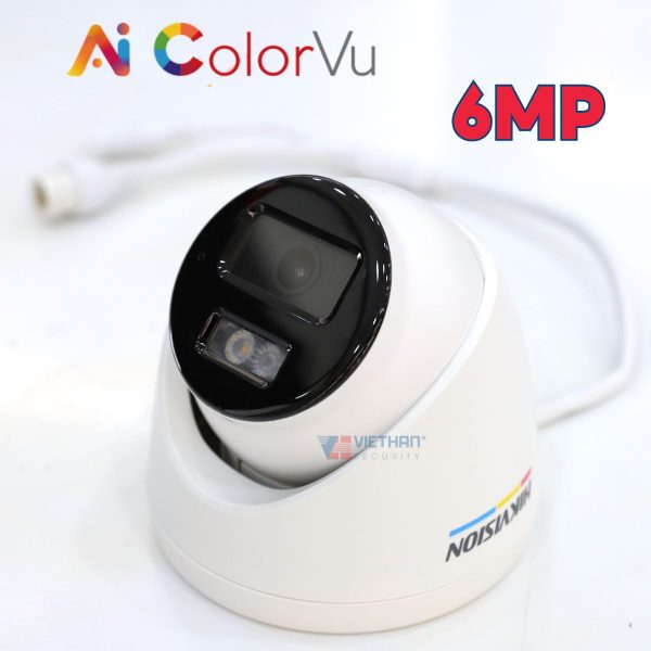 Camera Dome hồng ngoại 30m Hikvision DS-2CD1367G2H-LIUF 6MP, WDR 120dB, tích hợp mic