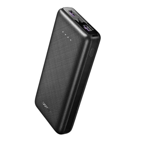 Pin sạc dự phòng Ugreen 20542 PB175 màu đen, dung lượng pin 20000mAh, PD 20W