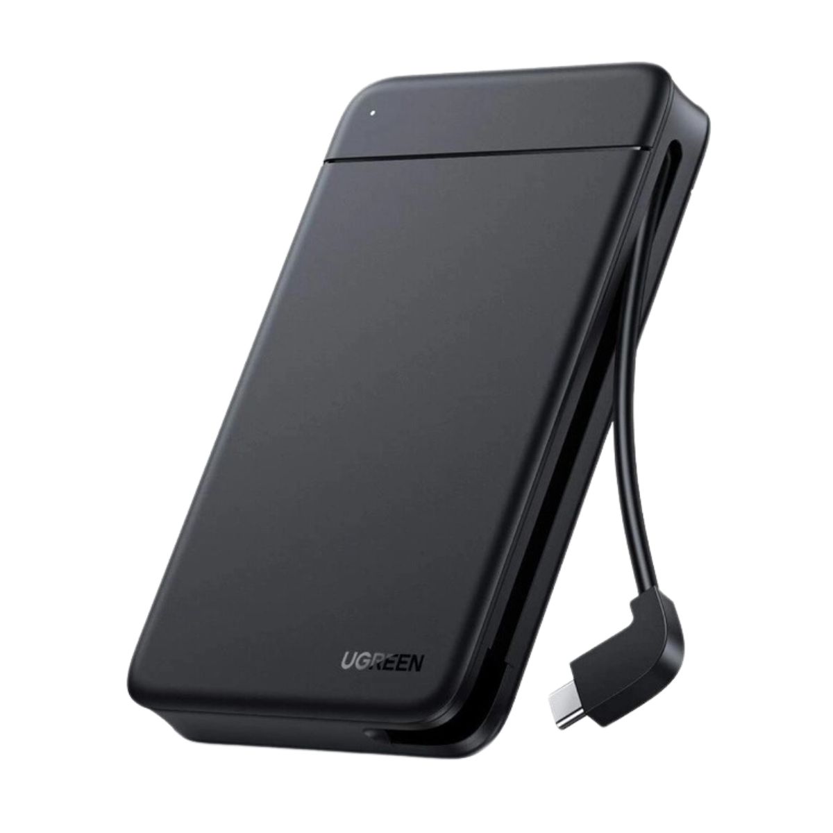 Cáp tích hợp vỏ ổ cứng Ugreen 10904 CM352 màu đen, tương thích ổ cứng SATA 2.5ich