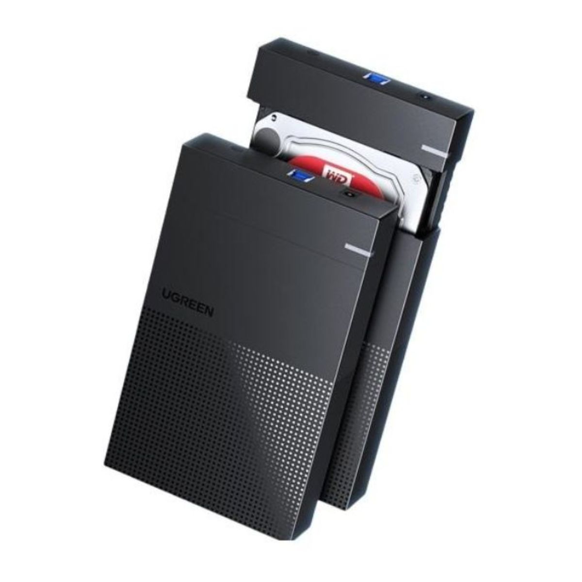 Hộp đựng ổ cứng SATA 3.5inch Ugreen 70310 CM472 tốc độ truyền dữ liệu 6Gbps