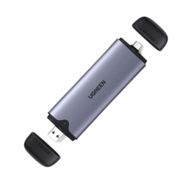 Vỏ ổ cứng USB-C + USB-A M.2 M-Key 10G Ugreen 70532 CM353 tốc độ truyền dữ liệu 10Gbps