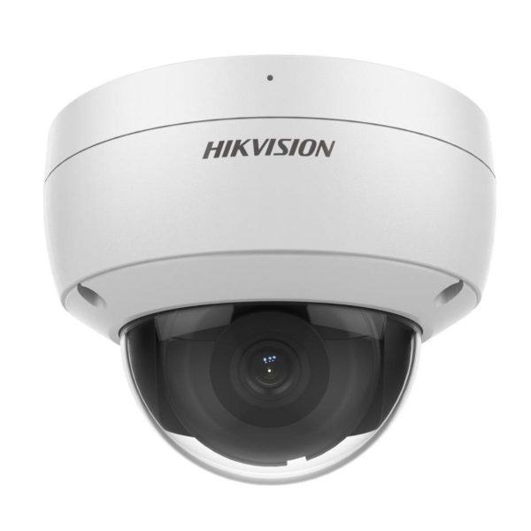 Camera Dome hồng ngoại Hikvision DS-2CD2123G2-IU(D) 2MP WDR 120dB, phát hiện người và phương tiện