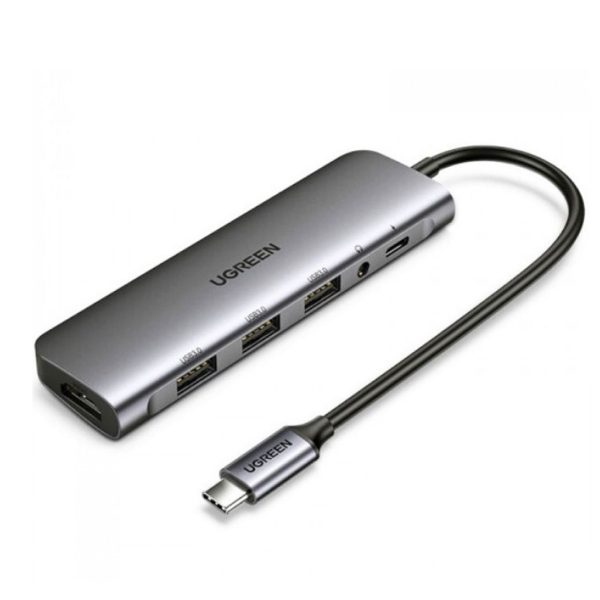 Bộ chuyển Ugreen 80132 CM136 USB C sang HDMI, hỗ trợ sạc PD 100W