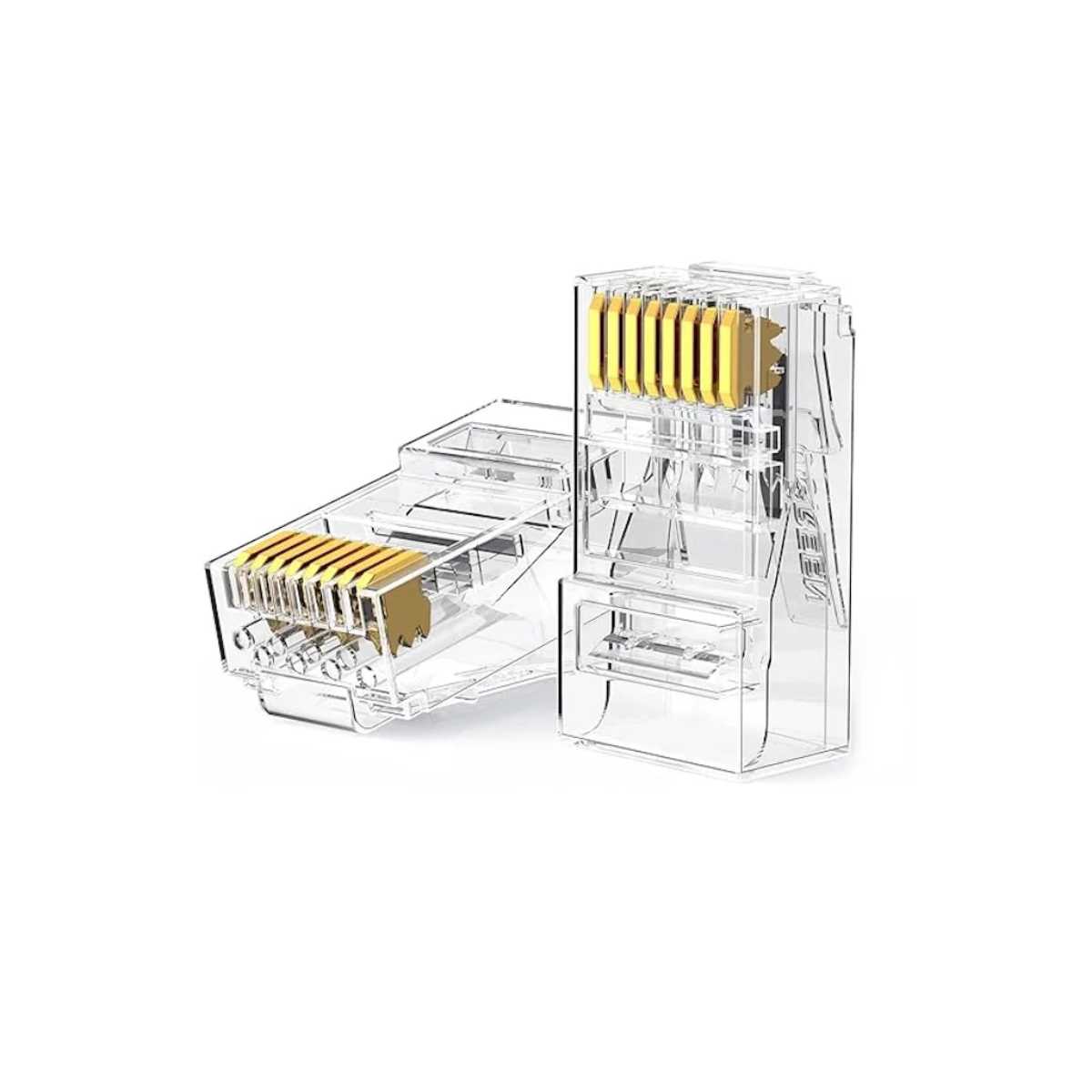 Hạt mạng Ugreen 50962 NW120 RJ45, cáp Cat6, Cat6e (Hộp 50 cái)