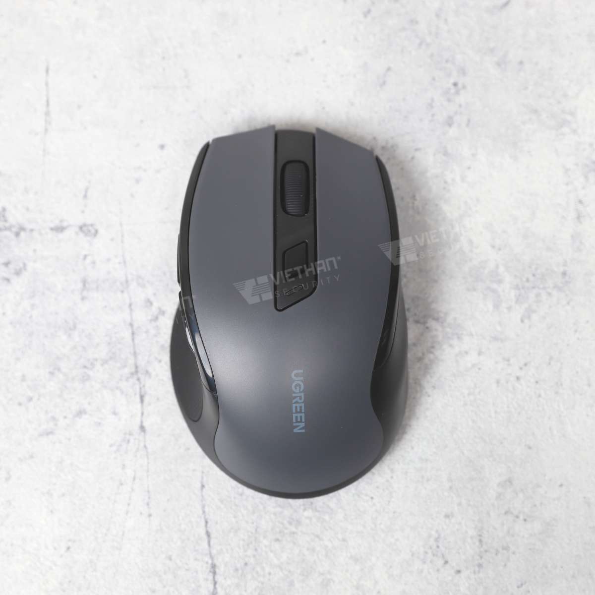 Chuột không dây 2.4G Wireless & Bluetooth Ugreen 15508 2.4Ghz 6 nút bấm, 4000 DPI, công thái học, pin AA