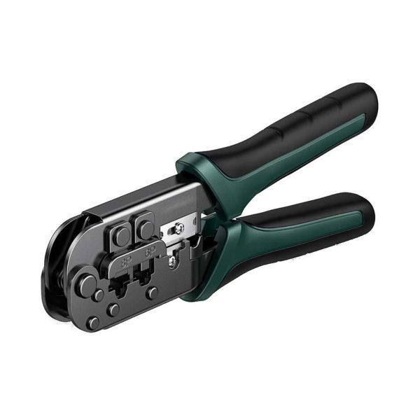 Kìm bấm mạng Ugreen 10952 NW168 8P RJ45 / Cat5 / Cat5e / Cat6, 6P RJ11, kèm 2 lưỡi dao