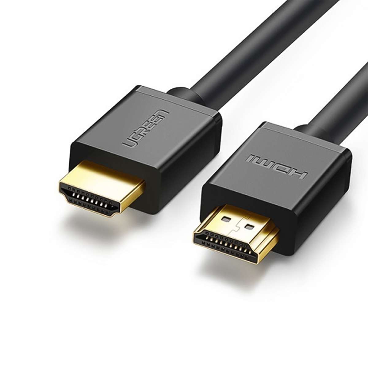 Cáp HDMI 25m Ugreen 10113 HD104 dây dài, hỗ trợ 4K@30Hz 3D/HDR/ARC, mạ vàng 24K, băng thông 10Gb/s