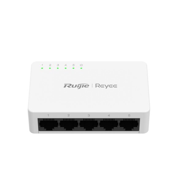 Thiết bị mạng Switch 5 cổng Reyee RG-ES05F, 10/100 BASE-T, tốc độ 1Gbps