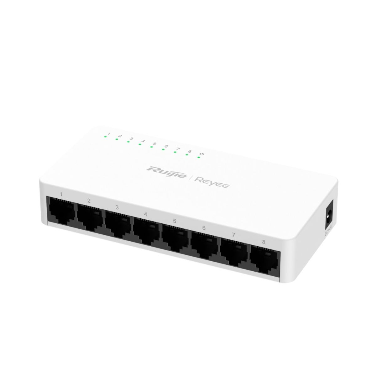 Thiết bị chuyển mạch (switch) Reyee RG-ES08F 8 cổng 10/100 BASE-T, tốc độ 1.6Gbps, hỗ trợ MDI/MDIX, MAC 2K