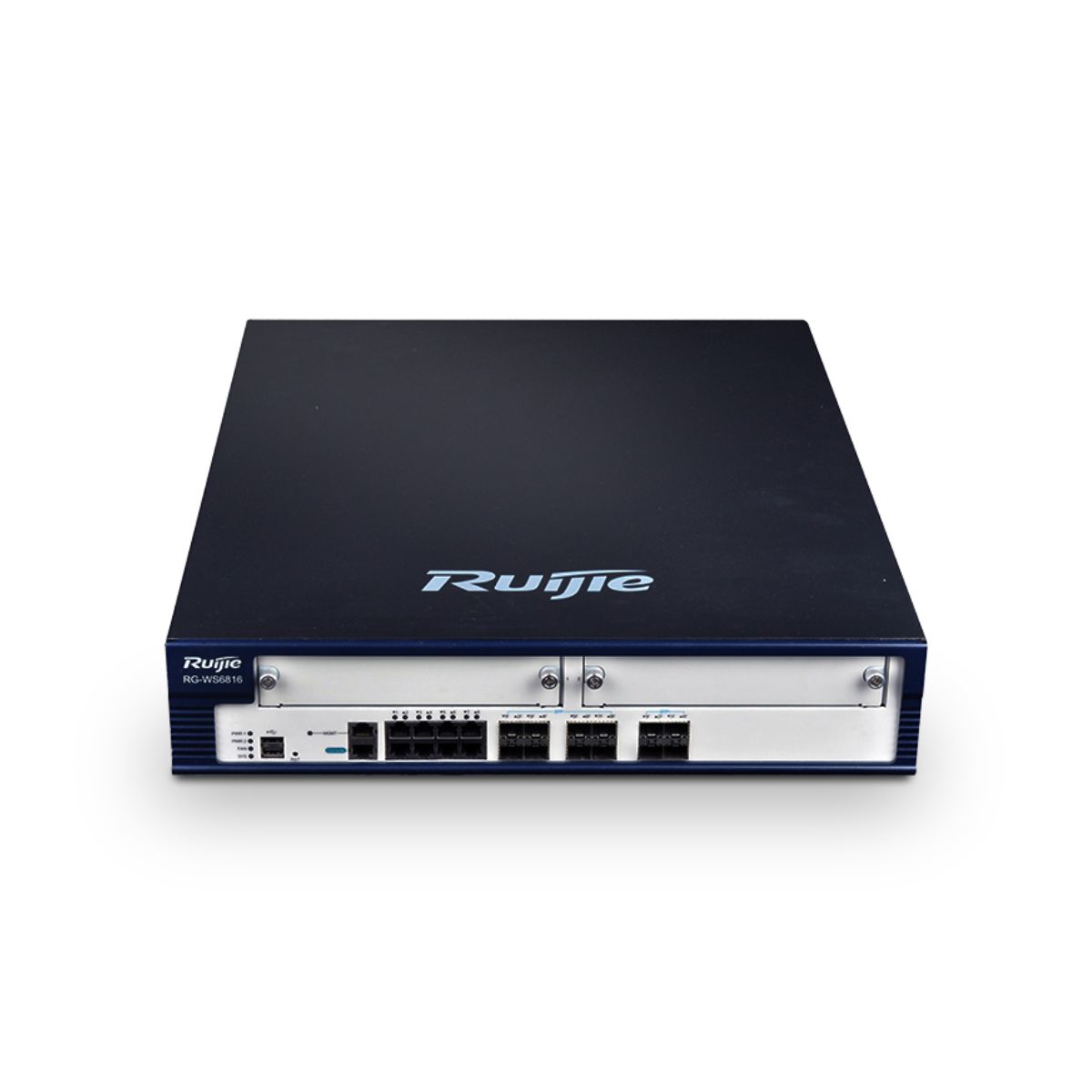 Bộ điều khiển Wireless Access Controller Ruijie RG-WS6816 license cho 128 Access Point wifi, 8 cổng 1000BASE-T, 4 cổng BASE-X SFP