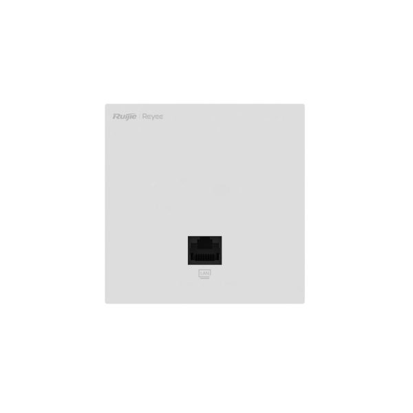 Access point WiFi 6 gắn tường Reyee RG-RAP1261 1*LAN + 1*PoE, tốc độ 2.976Gps, băng tần kép 2.4GHz, công suất tối đa 10.2W