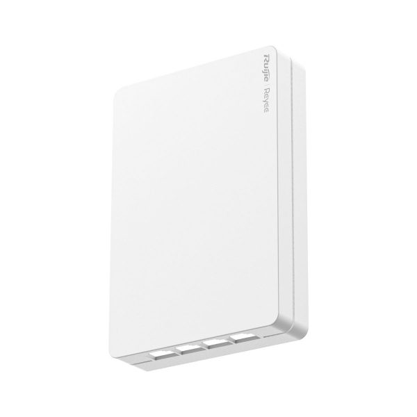 Access point gắn tường WiFi 6 Reyee RG-RAP1260 4 cổng 10/100/1000Base-T Ethernet, tốc độ 2.976Gbps, 2.4GHz