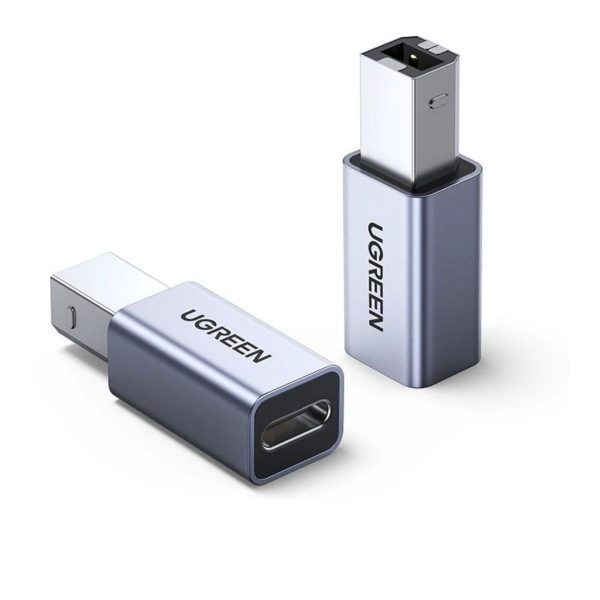 Đầu chuyển đổi USB Type-C âm sang USB Type-B dương máy in Ugreen 20120 cao cấp