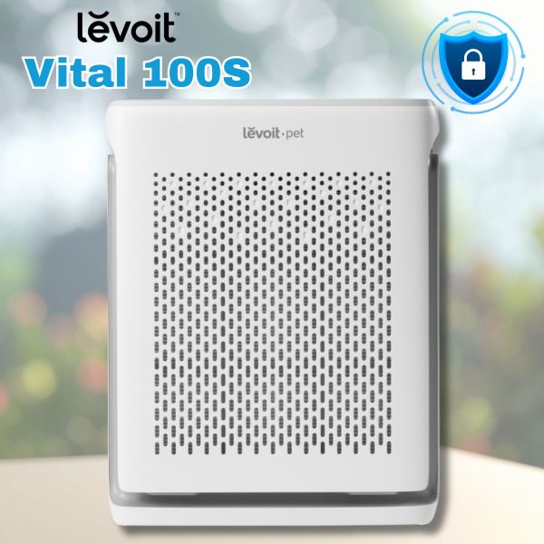 Máy lọc không khí nuôi thú cưng Levoit Vital 100S Hút gió chữ U, Hỗ trợ Hẹn giờ & Lịch trình, Điều khiển từ xa qua VeSync