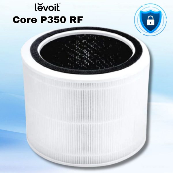 Lõi lọc diệt khuẩn Levoit Core P350 RF Chuyên dụng Levoit Core P350, Tích hợp Bộ lọc 3 trong 1, loại bỏ 99.7% các loại bụi nhỏ tới 3nm