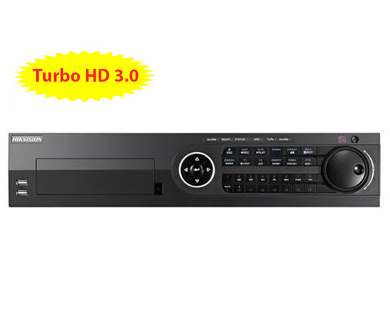 Đầu ghi hình HIKVISION DS-8116HQHI-F8/N 16 kênh HD 3MP, 8 sata, add 2 camera IP, Alarm, H.264+