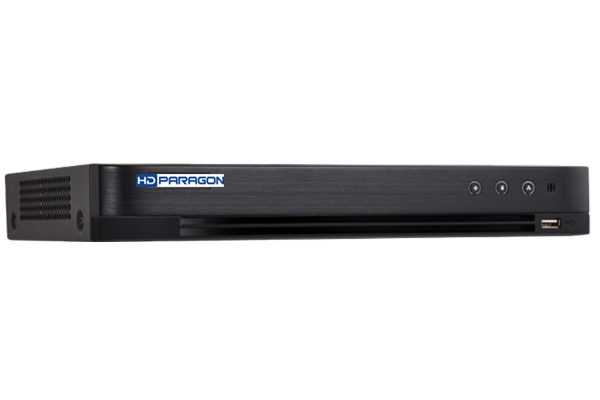 Đầu ghi hình HDPARAGON HDS-7204TVI-HDMI/KP 4 kênh HD 3MP, 1 Sata, add 1 camera IP 2M, PoC, H.265+