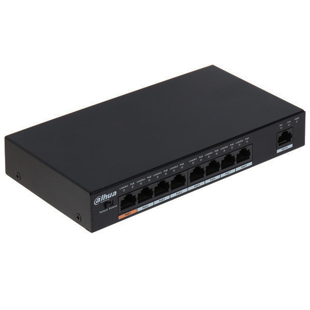 Thiết bị mạng HUB - SWITCH POE Dahua DH-PFS3009-8ET-96 (phổ thông)