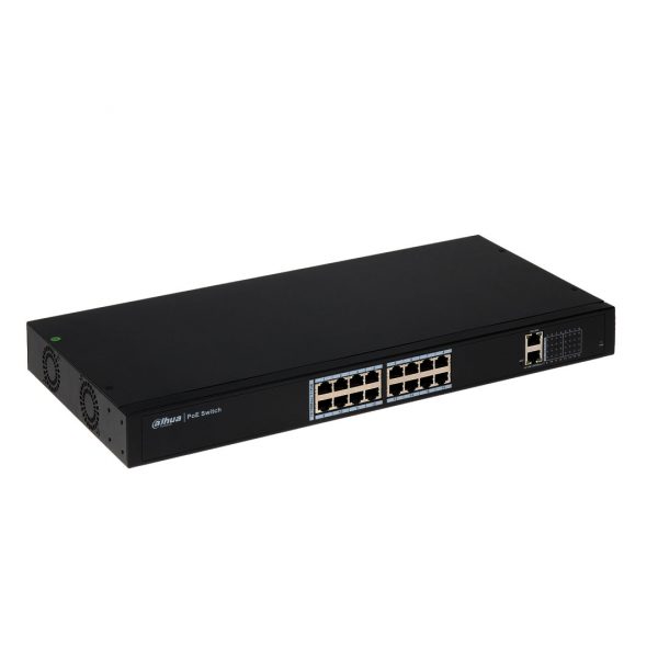 Thiết bị mạng HUB - SWITCH POE Dahua DH-PFS4018-16P-250 (công nghiệp)