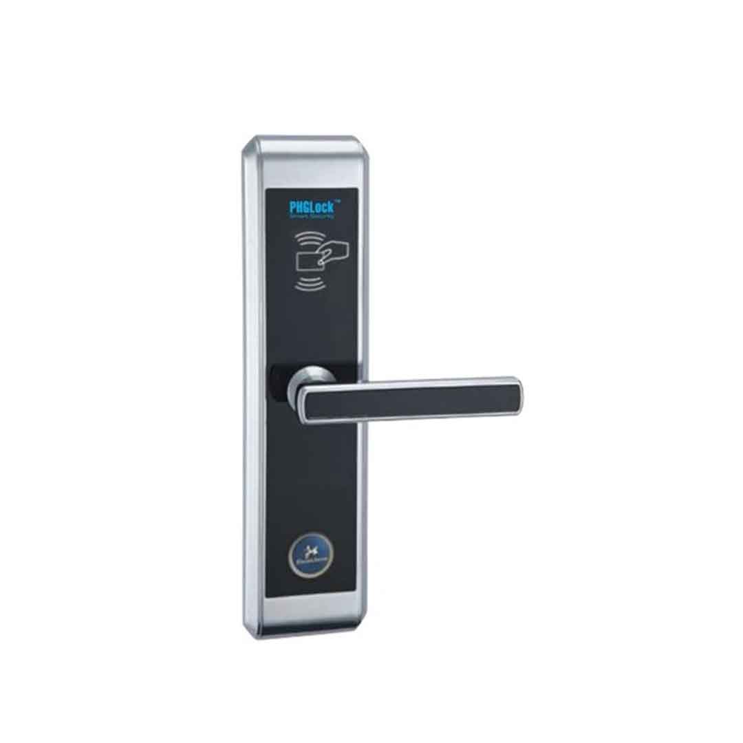 Khóa cửa Smart Lock PHGlock RF8112 (Khoá cửa khách sạn, thẻ cảm ứng RF và chìa khóa cơ)