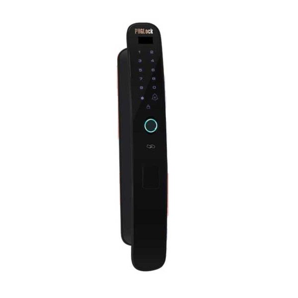 Khóa điện tử cho căn hộ, homestay PHGLock FP6060 vân tay, thẻ từ, mật mã và chìa khóa cơ