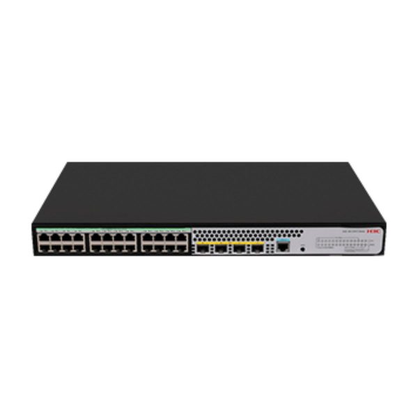 Bộ chuyển mạch H3C S5120V3-28S-LI 128Gbps, tốc độ 95.232Mpps, 24 cổng 10/100/1000TX, 4 cổng SFP+