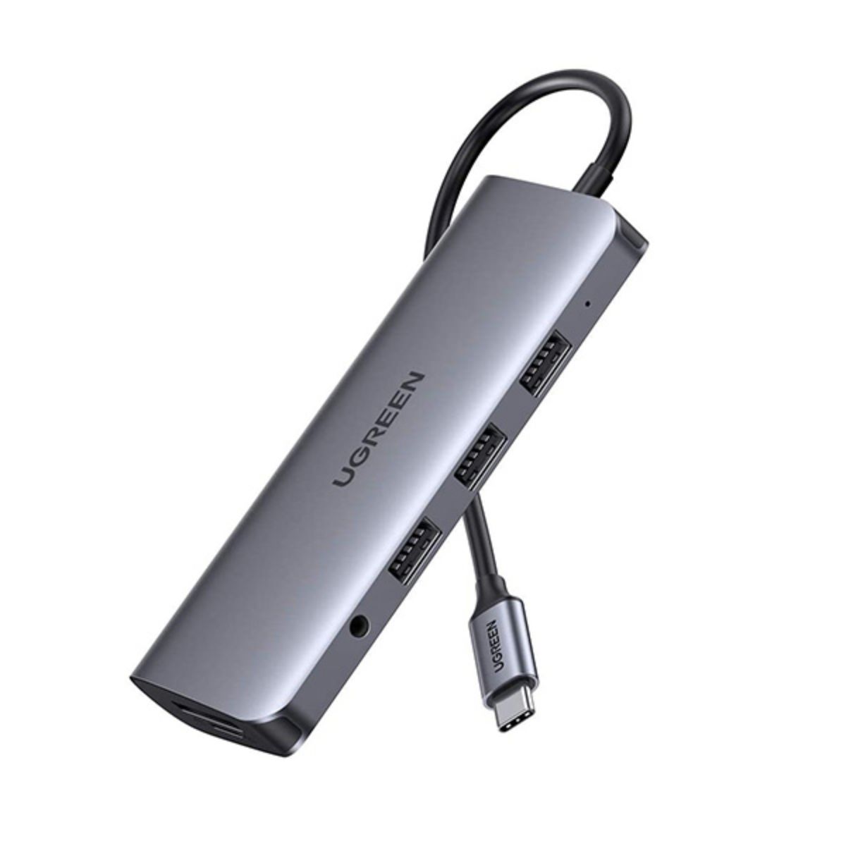 Bộ chuyển đổi 10 in 1 Ugreen 80133 CM179 tốc độ truyền tải USB 3.0 5Gbps