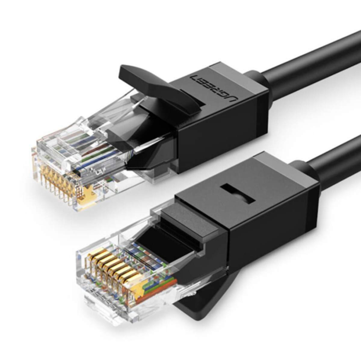 Cáp mạng đúc sẵn Cat6 tròn dài 20m chính hãng Ugreen 20166 cao cấp