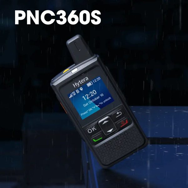 Bộ đàm 4G+Wifi Hytera PNC360S 3W, khử tiếng ồn, khoảng cách không giới hạn, dung lượng pin 4000nAh