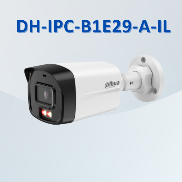 Camera IP ECO Smart Dual Light 2MP DAHUA DH-IPC-B1E29-A-IL, Đèn LED, tích hợp MIC, phát hiện con người
